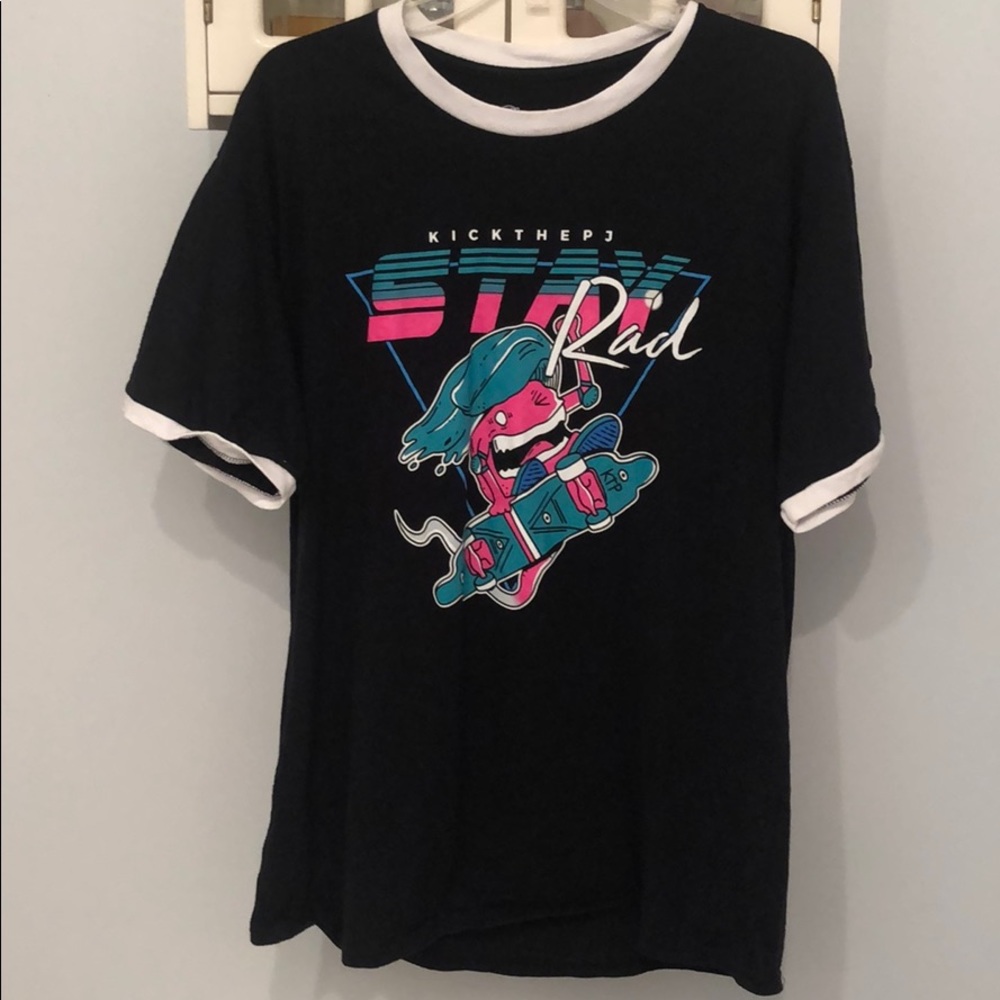 KickthePJ Stay Rad Champion Tshirt